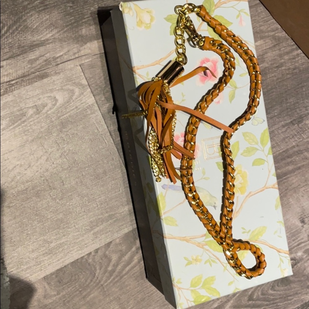 Michael kors leather belt